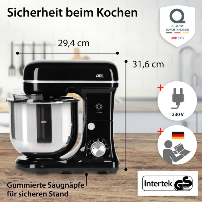 Küchenmaschine | ADE KA2100-2 - Maße