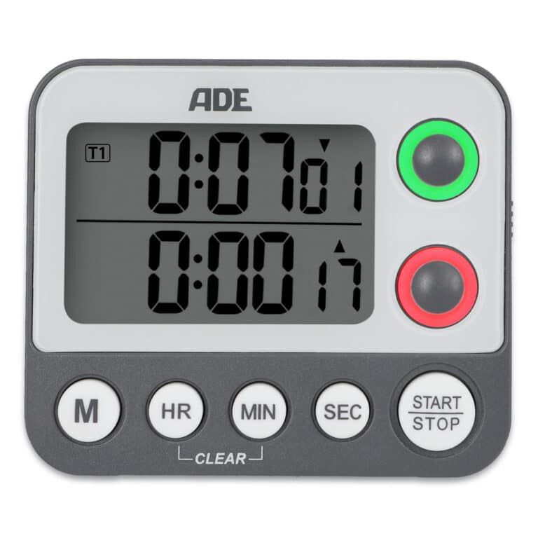 Digitaler Dual-Küchentimer | ADE TD2100-2 - frontal