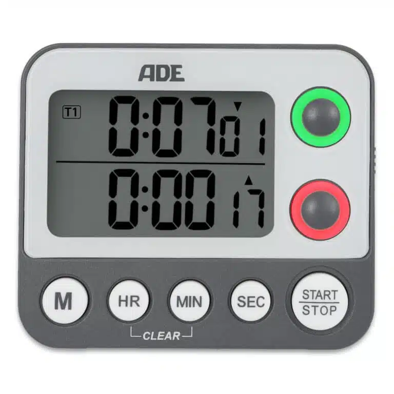Digitaler Dual-Küchentimer | ADE TD2100-2 - frontal