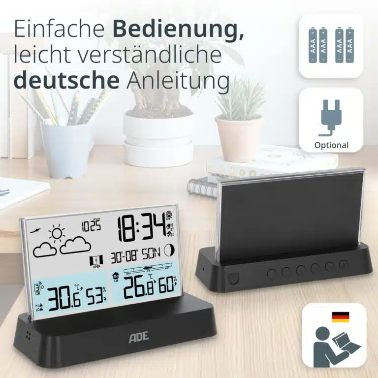 Wetterstation | ADE WS 2301 - deutsche Anleitung