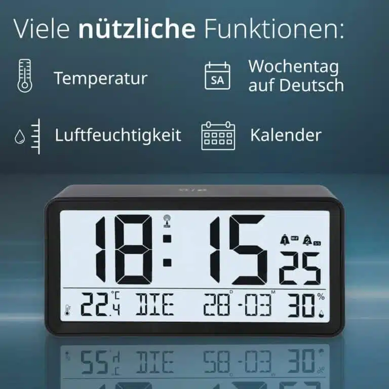Funkuhr | ADE CK 2303 multifunktional