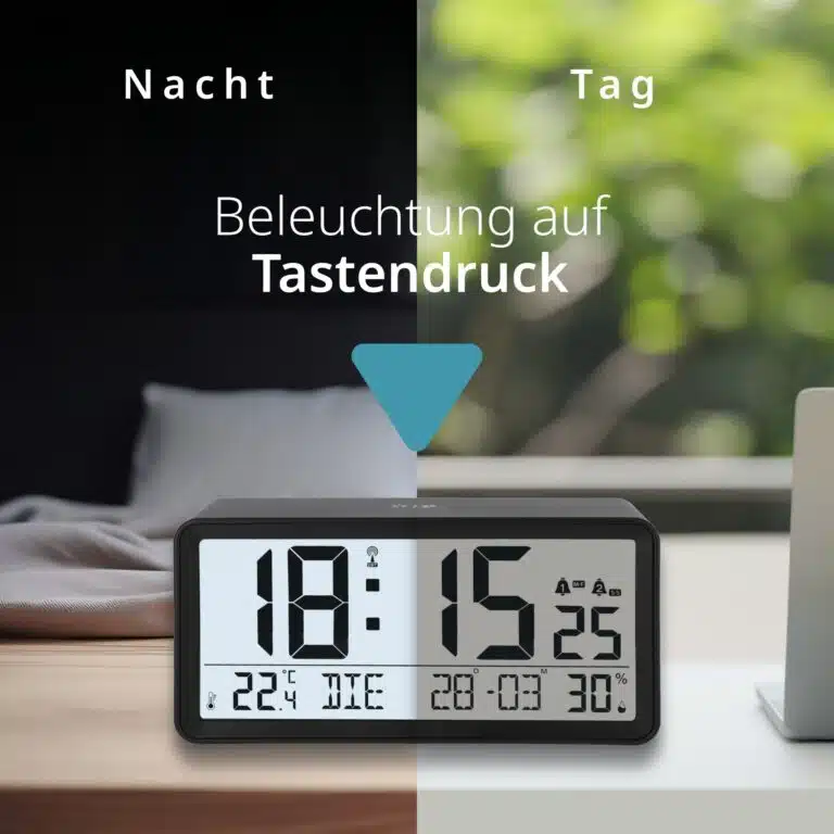 Funkuhr | ADE CK 2303 Beleuchtung