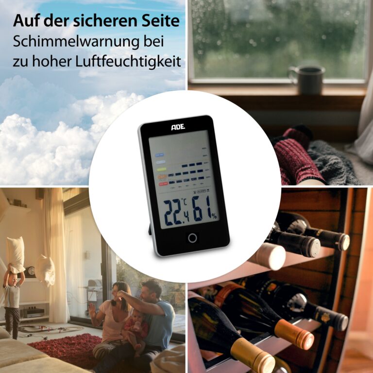Thermo-/Hygrometer | ADE WS1700 - Schimmelwarnung