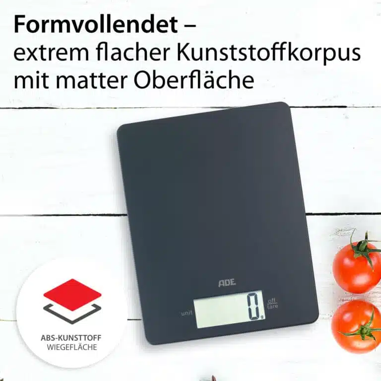 Digitale Küchenwaage | ADE KE1800-3 Leonie - Kunststoffkorpus