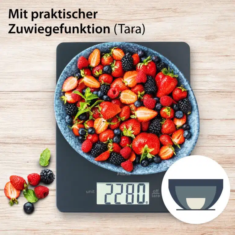 Digitale Küchenwaage | ADE KE1800-3 Leonie - Zuwiegefunktion (Tara)