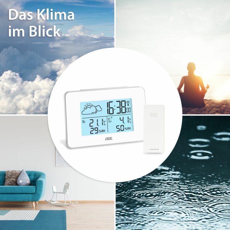 Wetterstation mit Außensensor ADE WS2136-2