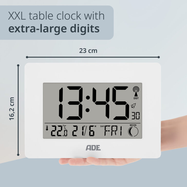Radio-controlled clock | ADE CK2307-2