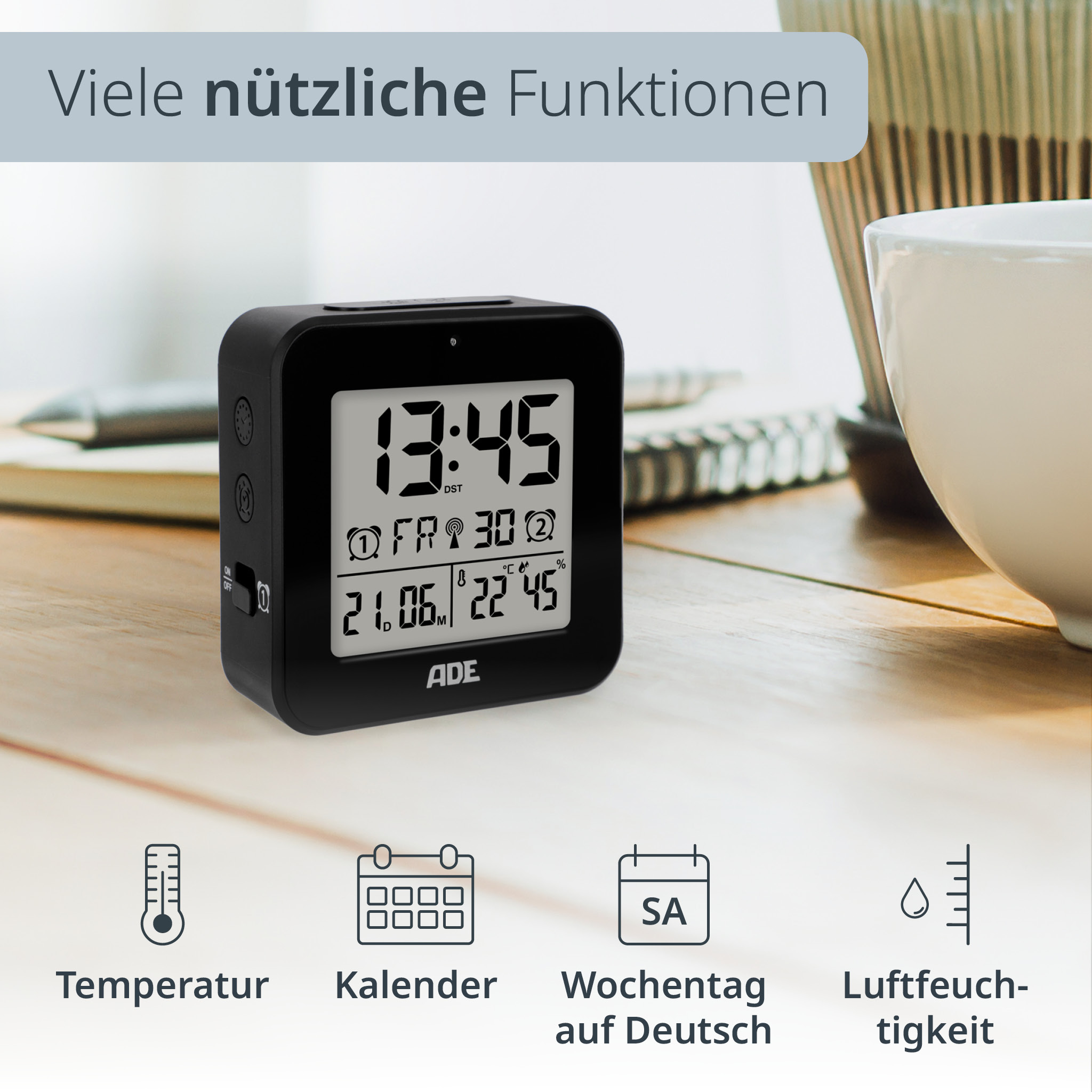 Funkwecker | ADE CK2310-1