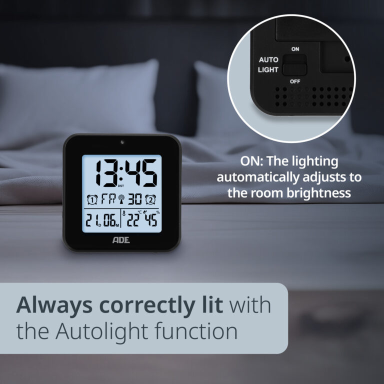 Radio-controlled clock | ADE CK2310-1