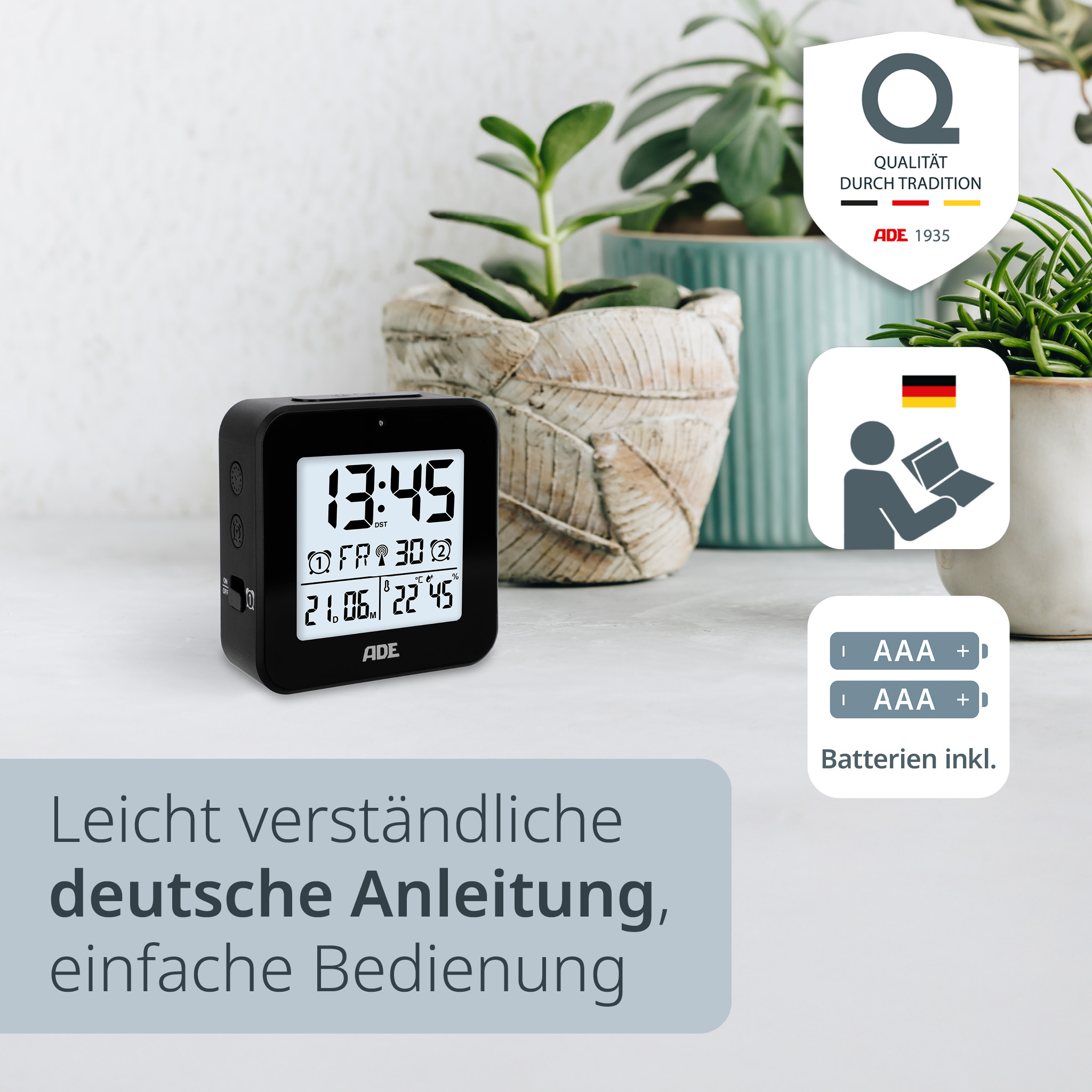 Funkwecker | ADE CK2310-1