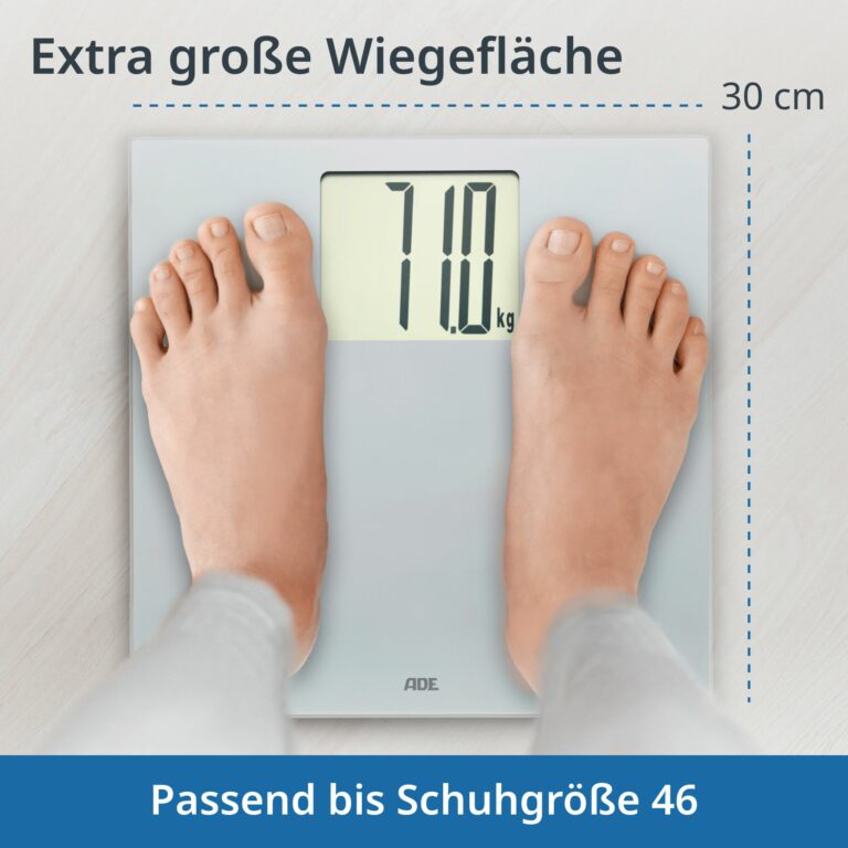 Digitale Bathroom Scale with XXL Display | ADE BE1723-2 Katharina