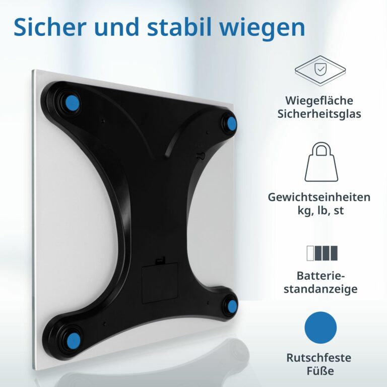 Digitale Bathroom Scale with XXL Display | ADE BE1723-2 Katharina