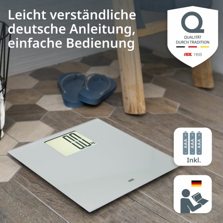 Digitale Bathroom Scale with XXL Display | ADE BE1723-2 Katharina