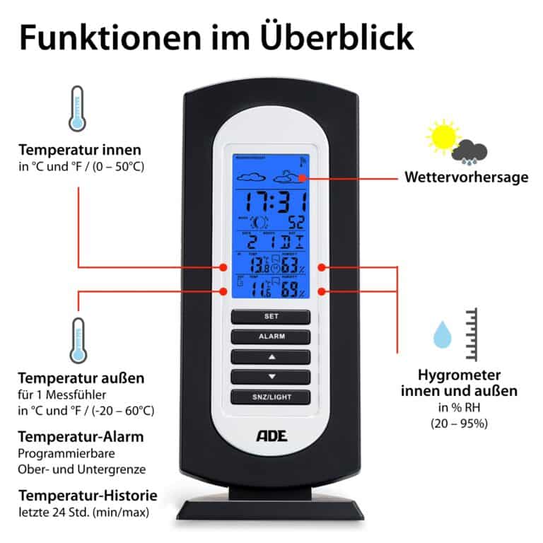 Wetterstation | ADE WS1822