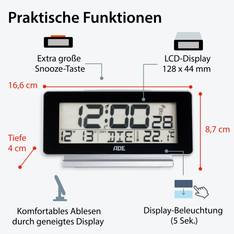 Funkwecker | ADE CK1703-2