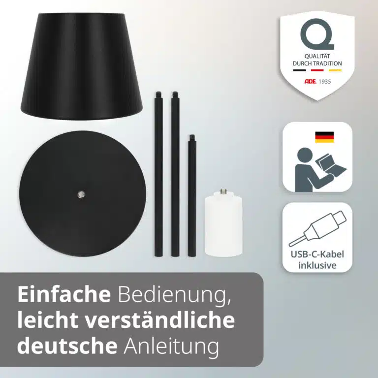 2 x 2-in-1: Tisch- / Flaschenleuchte | ADE LG2400