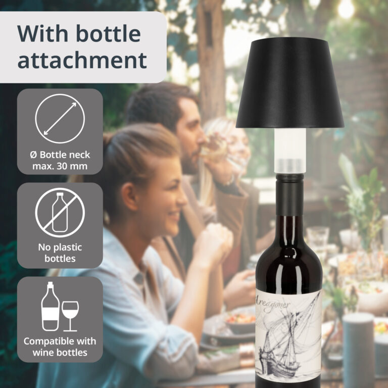 2x 2-in-1: Table / Bottle Lamp | ADE LG2400
