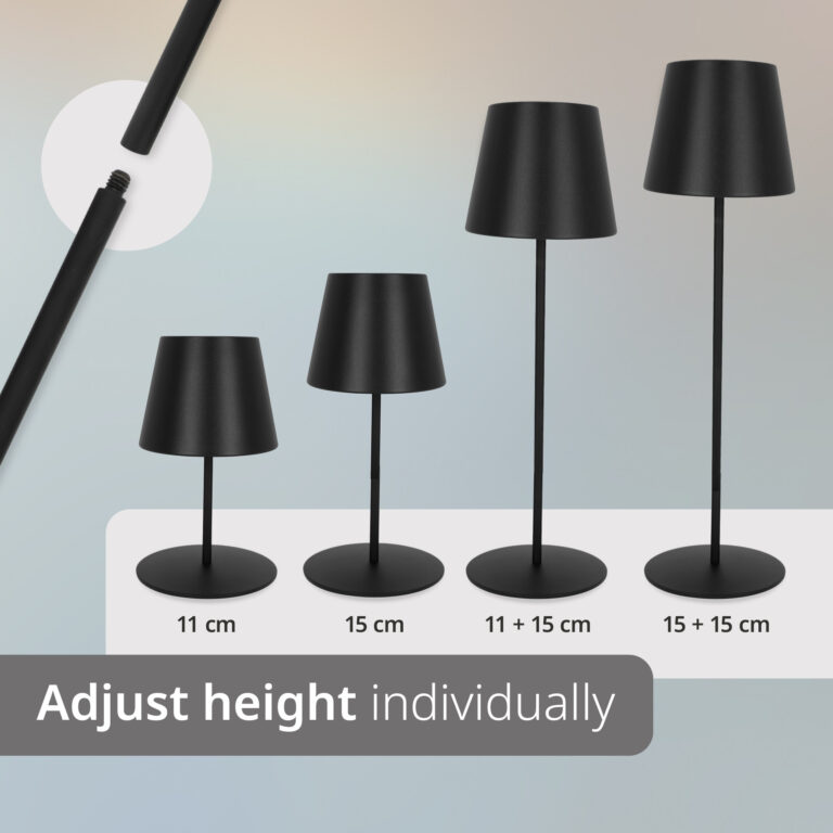 2x 2-in-1: Table / Bottle Lamp | ADE LG2400