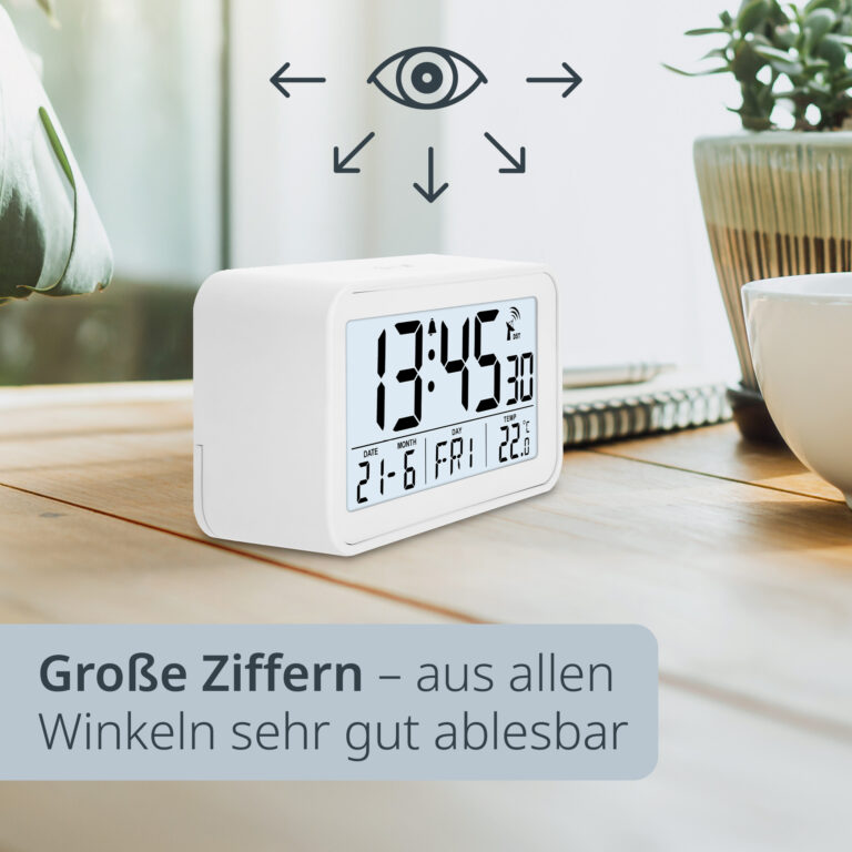 Funkwecker mit Kalender | CK2306-1