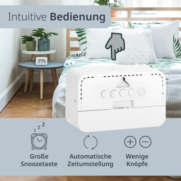Funkwecker mit Kalender | CK2306-1