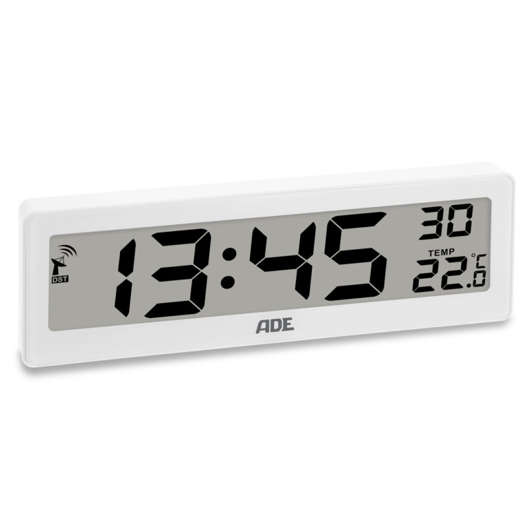 Digitale Funkuhr mit Temperaturanzeige | ADE CK1704-1