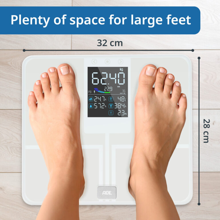 Digital body fat scale with large colour display | ADE BA2500-2 Emmy